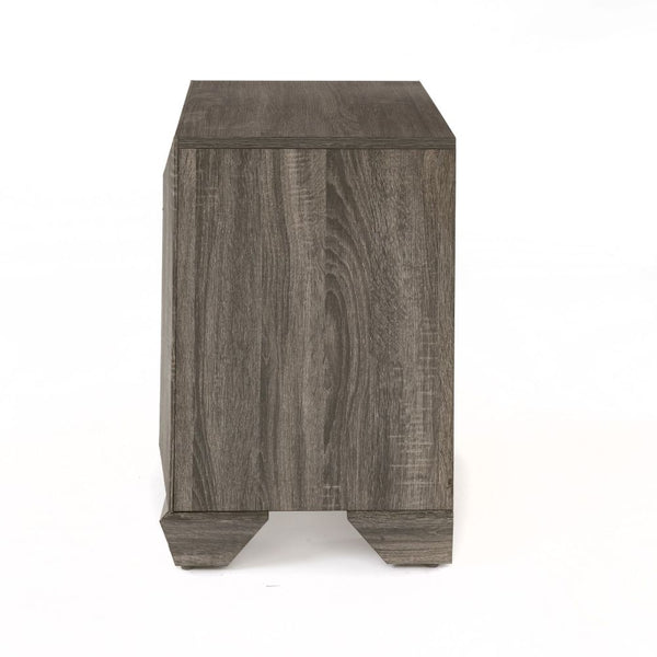 ACME Lyndon Weathered Gray Grain Nightstand Model 26023