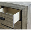 ACME Lyndon Weathered Gray Grain Nightstand Model 26023
