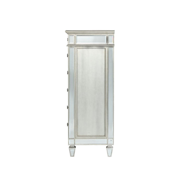 ACME Varian Mirrored & Sliver Chest Model 26156
