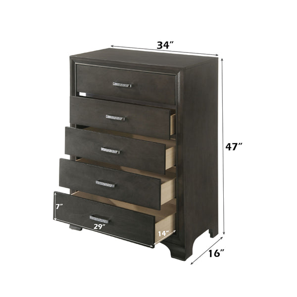 ACME Carine II Gray Chest Model 26266