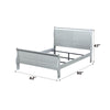 ACME Louis Philippe Platinum Queen Bed Model 26730Q