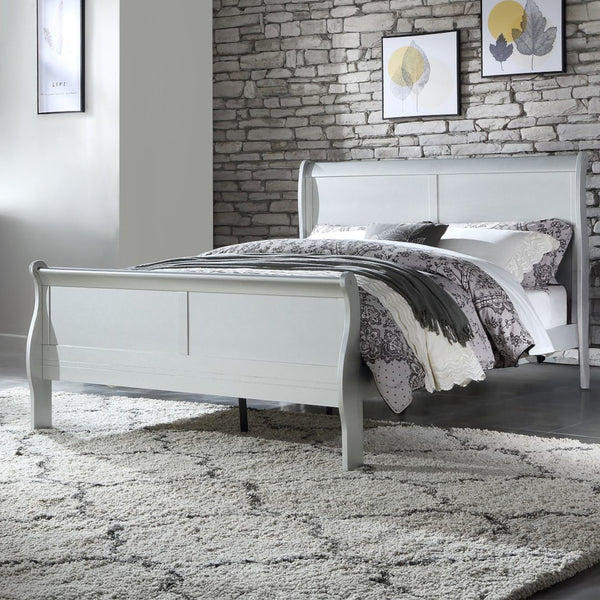 ACME Louis Philippe Platinum Twin Bed Model 26740T