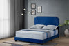 ACME Haemon Blue Velvet Queen Bed Model 26760Q