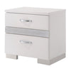 ACME Naima II White High Gloss Nightstand Model 26773