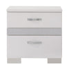 ACME Naima II White High Gloss Nightstand Model 26773