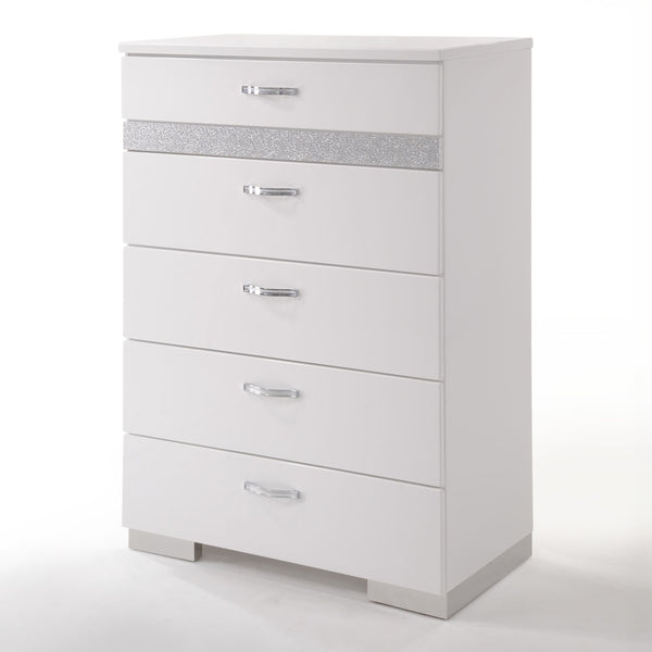ACME Naima II White High Gloss Chest Model 26776