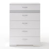ACME Naima II White High Gloss Chest Model 26776