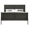 ACME Louis Philippe Dark Gray Eastern King Bed Model 26787EK