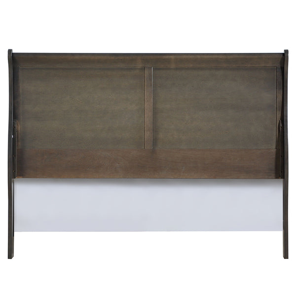 ACME Louis Philippe Dark Gray Eastern King Bed Model 26787EK