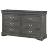 ACME Louis Philippe Dark Gray Dresser Model 26795