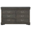 ACME Louis Philippe Dark Gray Dresser Model 26795