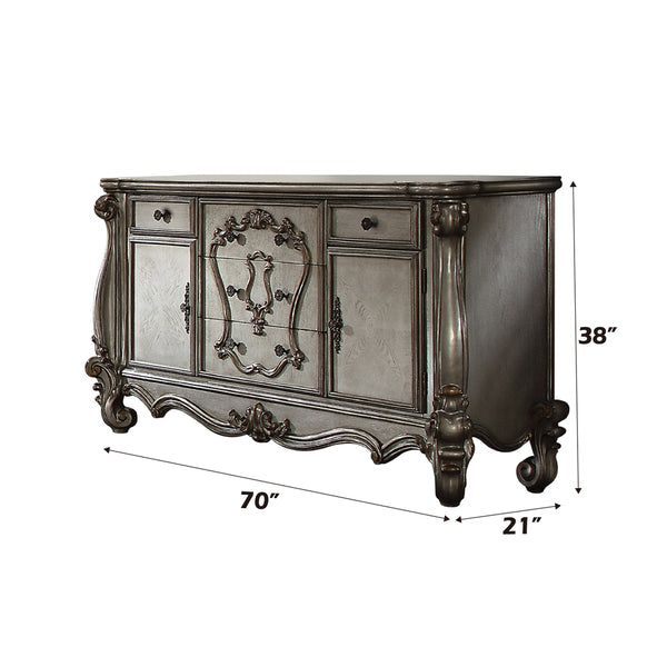ACME Versailles Antique Platinum Dresser Model 26845