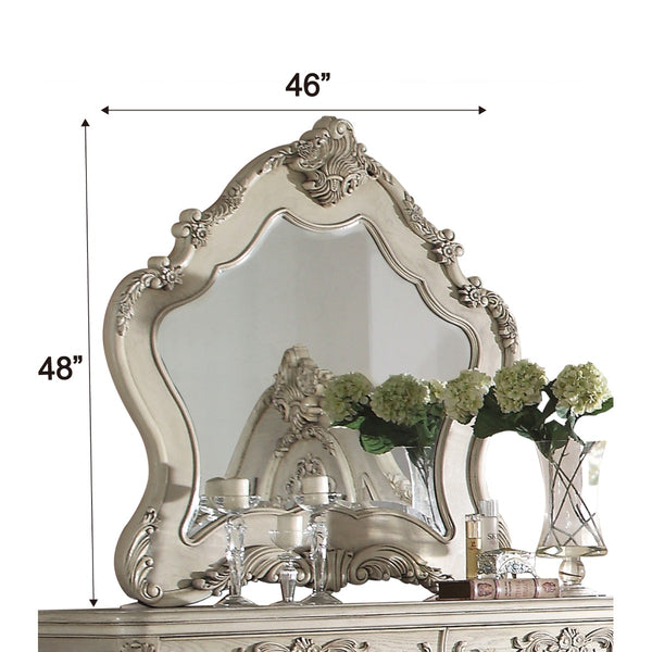 ACME Ragenardus Antique White Mirror Model 27014
