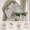 ACME Ragenardus Antique White Mirror Model 27014