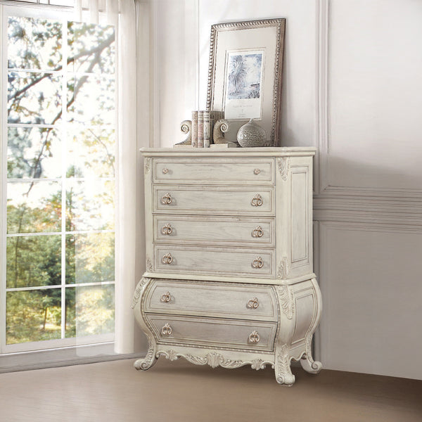 ACME Ragenardus Antique White Chest Model 27016