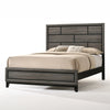 ACME Valdemar Weathered Gray Eastern King Bed Model 27047EK