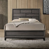 ACME Valdemar Weathered Gray Eastern King Bed Model 27047EK
