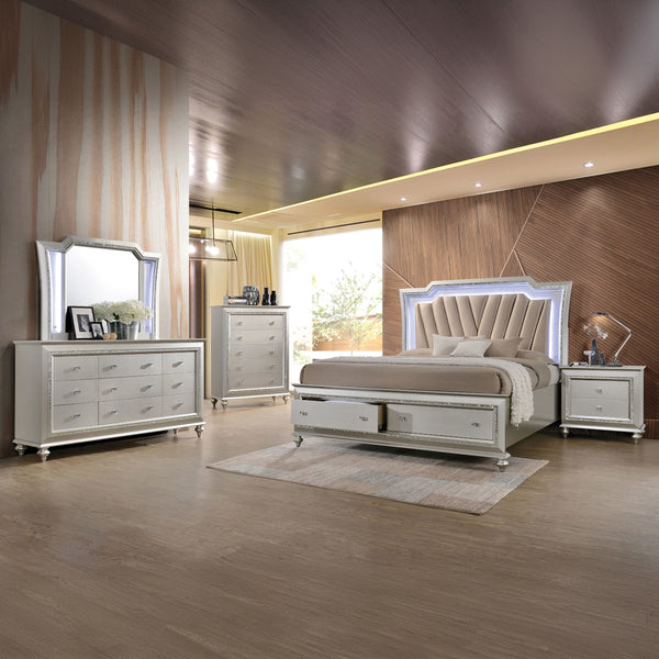 ACME Kaitlyn Champagne Chest Model 27236