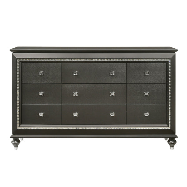 ACME Kaitlyn Metallic Gray Dresser Model 27285