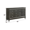ACME Kaitlyn Metallic Gray Dresser Model 27285