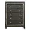 ACME Kaitlyn Metallic Gray Chest Model 27286