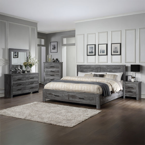 ACME Vidalia Rustic Gray Oak Dresser Model 27325