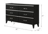 ACME Chelsie Black Dresser Model 27415