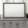 ACME Escher Gray Oak Mirror Model 27654