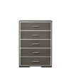 ACME Escher Gray Oak Chest Model 27656