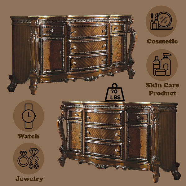 ACME Picardy Honey Oak Dresser Model 27845