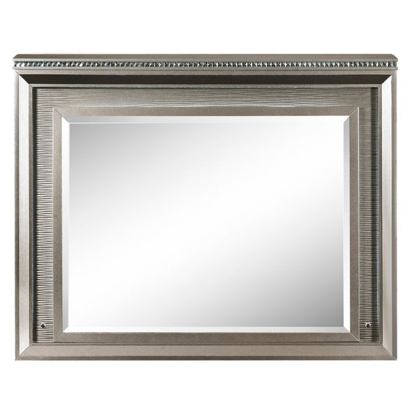 ACME Sadie Dark Champagne Mirror with LED Model 27944