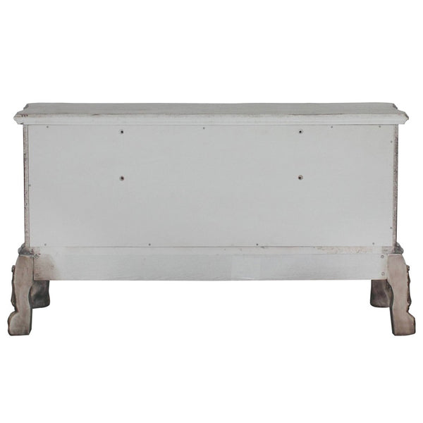ACME Dresden Vintage Bone White Vanity Desk Model 28193