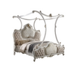 ACME Picardy Fabric & Antique Pearl California King Bed Model 28204CK