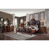 ACME Picardy Synthetic Leather & Honey Oak Queen Bed Model 28240Q