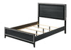 ACME Haiden LED & Weathered Black Queen Bed with LED Model 28430Q