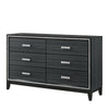 ACME Haiden Weathered Black Dresser Model 28435