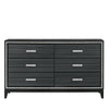 ACME Haiden Weathered Black Dresser Model 28435