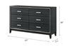 ACME Haiden Weathered Black Dresser Model 28435
