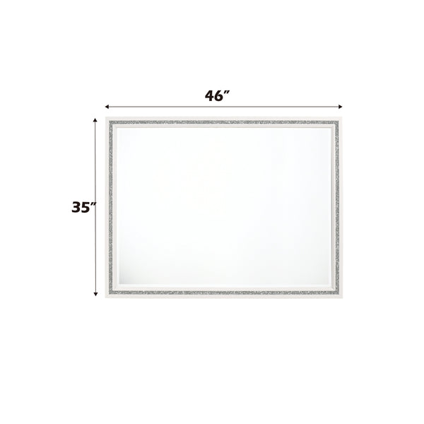 ACME Haiden White Mirror Model 28454