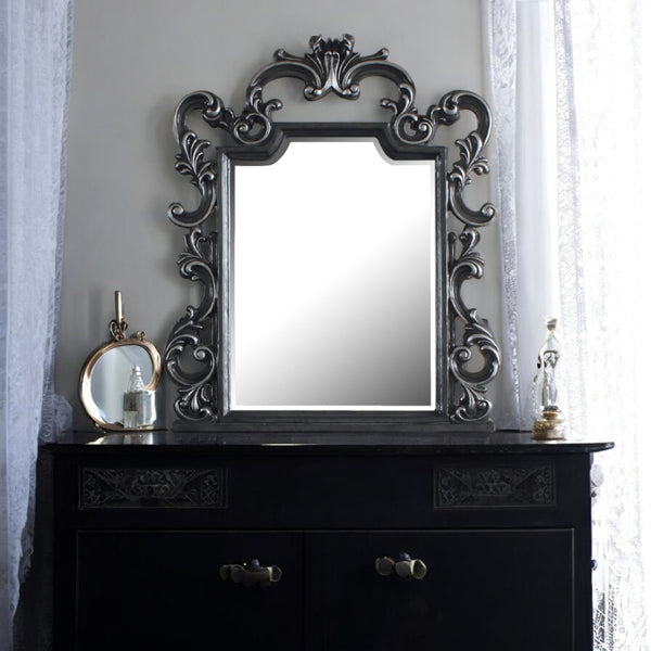 ACME House Delphine Charcoal Mirror Model 28834
