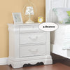 ACME Estrella White Nightstand Model 30243