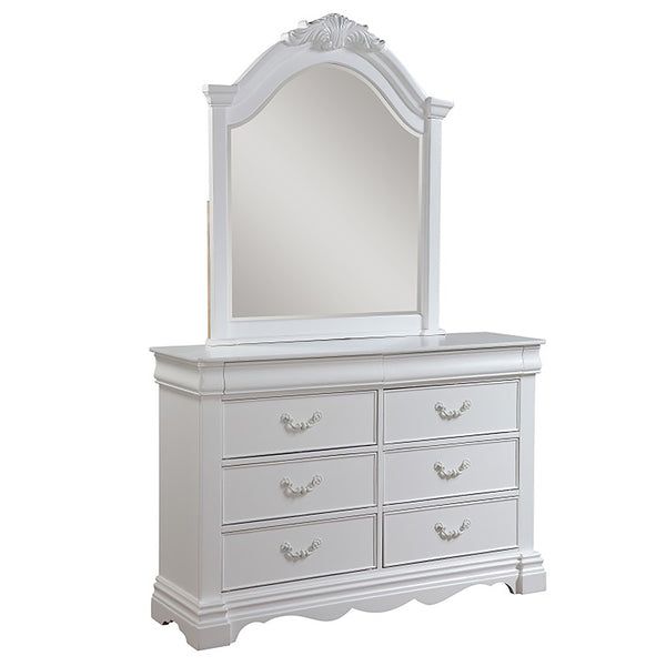 ACME Estrella White Dresser Model 30245
