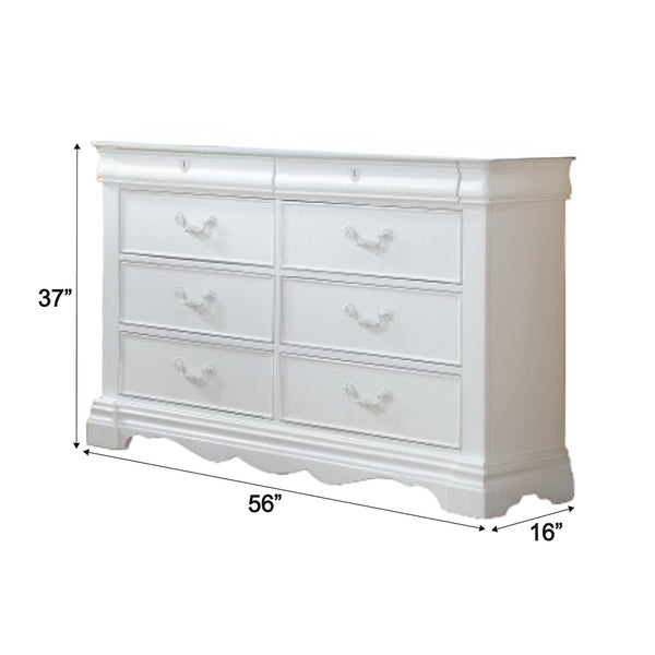 ACME Estrella White Dresser Model 30245