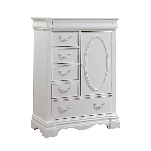 ACME Estrella White Chest Model 30246