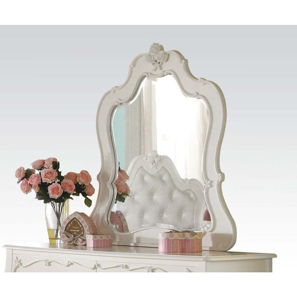 ACME Edalene Pearl White Mirror Model 30513
