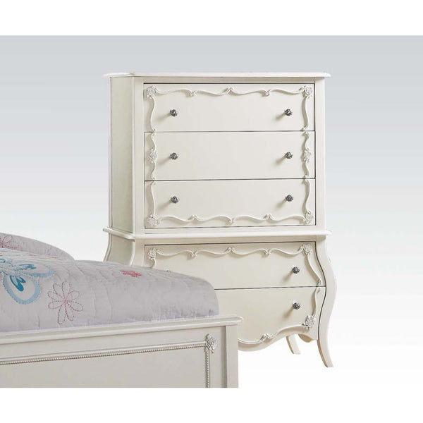 ACME Edalene Pearl White Chest Model 30515