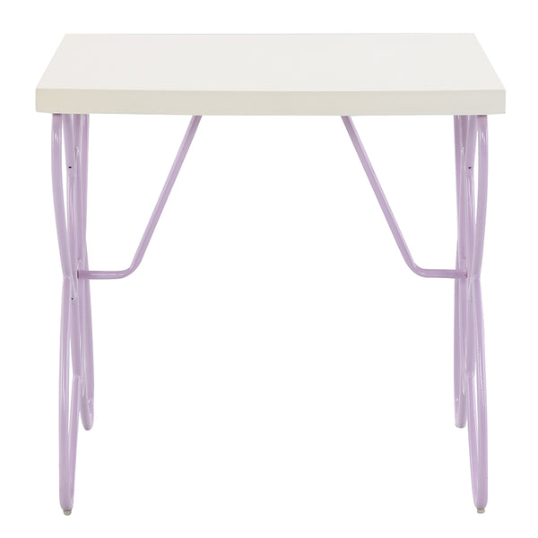 ACME Priya II White & Light Purple Nightstand Model 30538