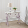 ACME Priya II White & Light Purple Nightstand Model 30538