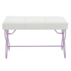 ACME Priya II White & Light Purple Bench Model 30542