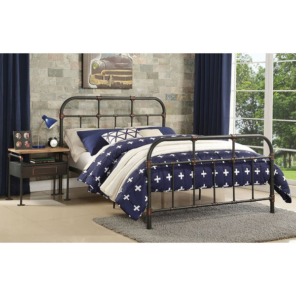 ACME Nicipolis Sandy Gray Full Bed Model 30735F